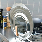 Kyoto Katsugu Stainless Steel Pan Lid with Glass Window 24-30cm
