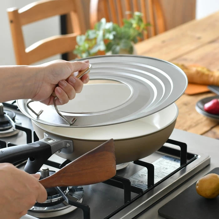 Kyoto Katsugu Stainless Steel Pan Lid with Glass Window 24-30cm