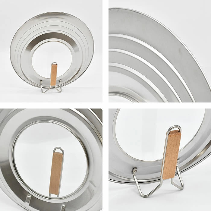 Kyoto Katsugu Stainless Steel Pan Lid with Glass Window 24-30cm