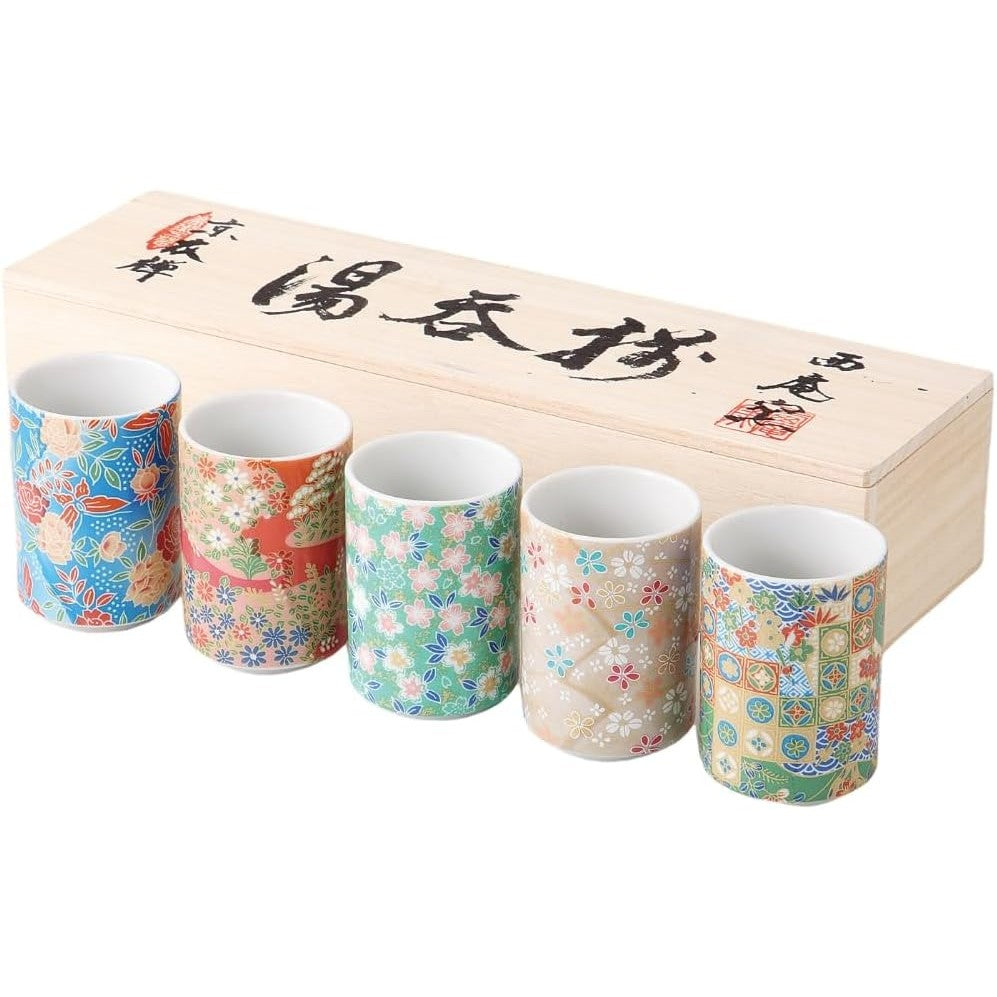 Kyoyuzen Teacup Set 5P