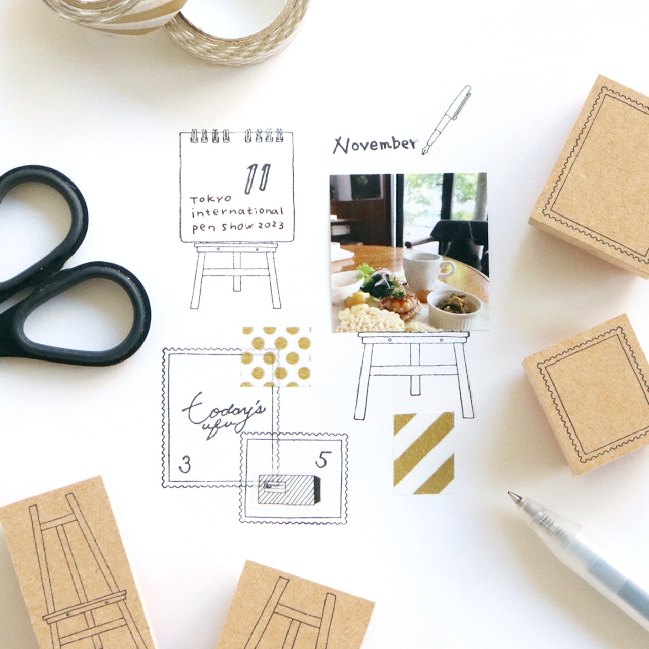 '+LAB Postage Stamp Frame