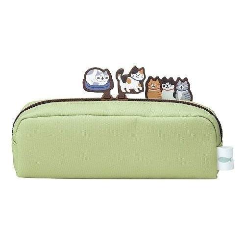 Lihit Lab Cat's Daily Routine Box Pen Pouch