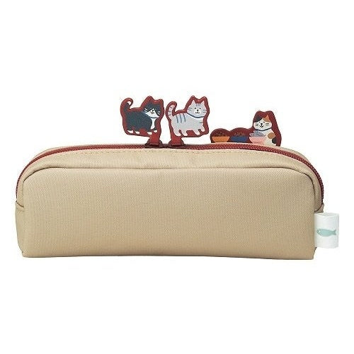 Lihit Lab Cat's Daily Routine Box Pen Pouch
