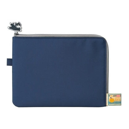 Lihit Lab Cat's Daily Routine Flat Card Pouch L