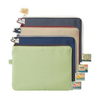Lihit Lab Cat's Daily Routine Flat Card Pouch L