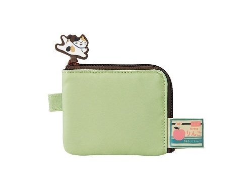 Lihit Lab Cat's Daily Routine Flat Card Pouch (S)