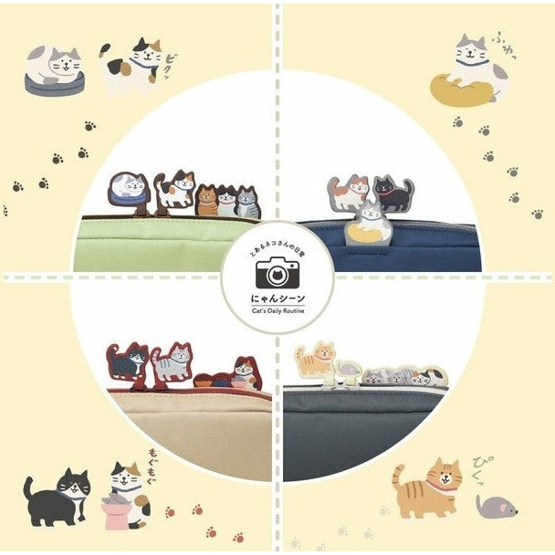 Lihit Lab Cat's Daily Routine Laptop Carrying Bag