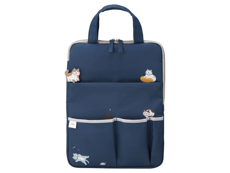 Lihit Lab Cat's Daily Routine Laptop Carrying Bag