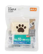 MAX No.10-1M/S Cat Paw Staple Case - Brown