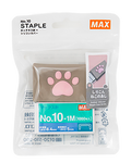 MAX No.10-1M/S Cat Paw Staple Case - Pink