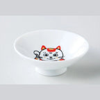 Maneki-neko Cat Sake Cup 5P Set