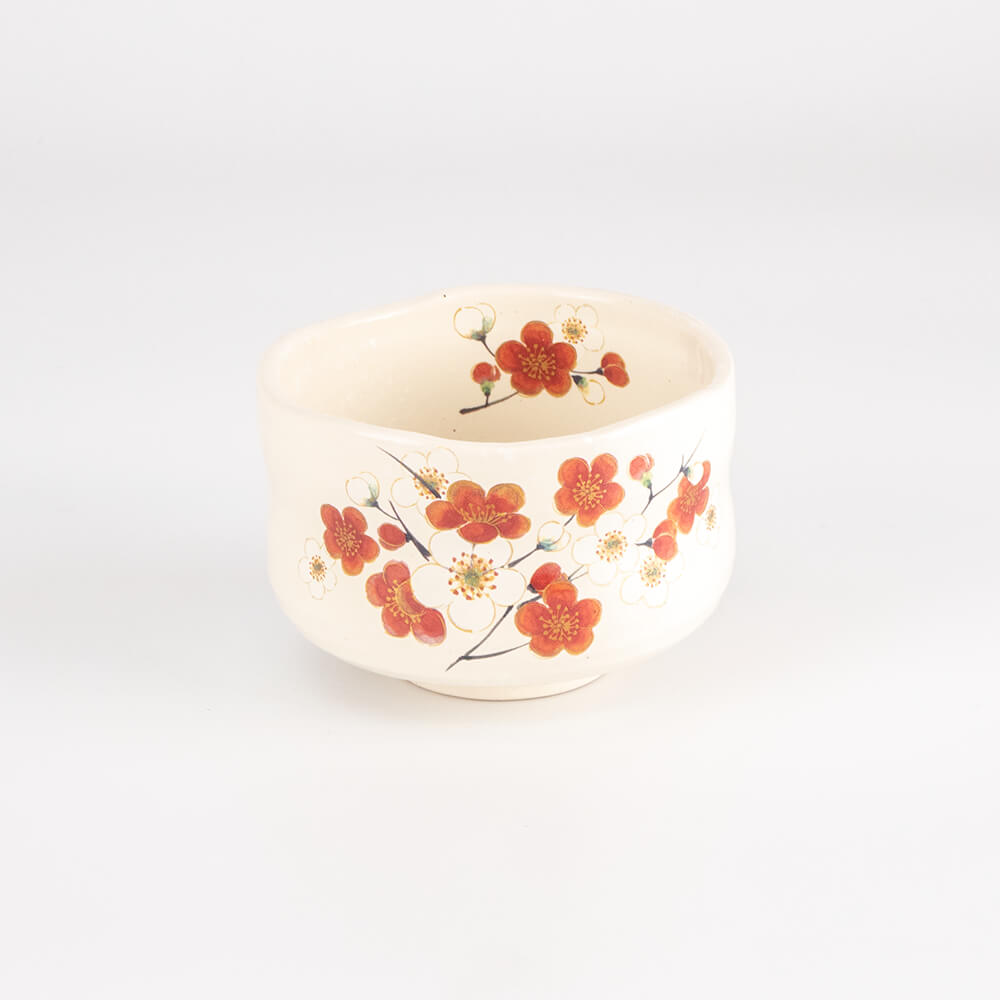 Manyo Kobiki Floral Matcha Bowl 5P Set