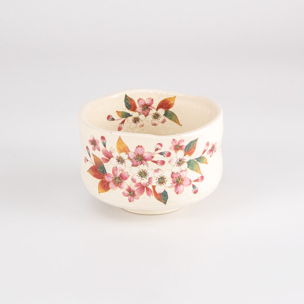 Manyo Kobiki Floral Matcha Bowl 5P Set