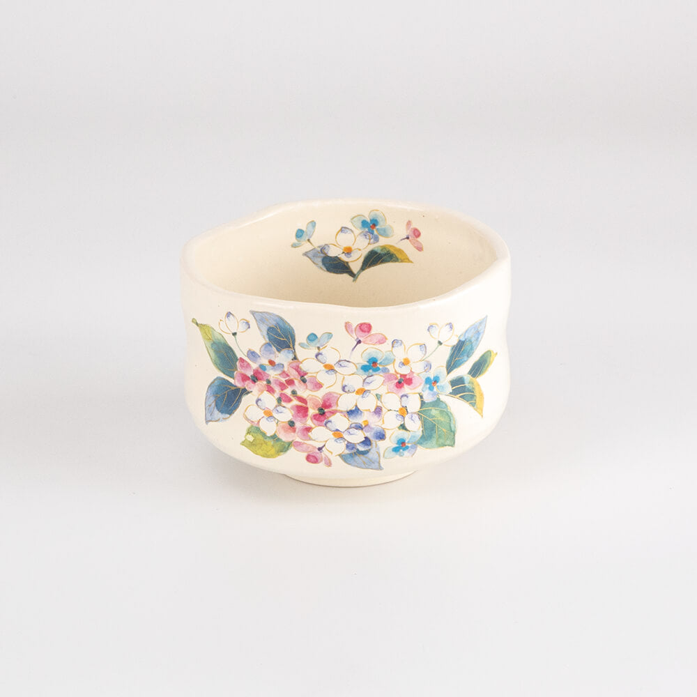 Manyo Kobiki Floral Matcha Bowl 5P Set