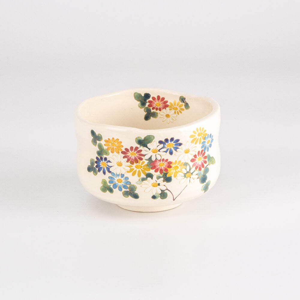 Manyo Kobiki Floral Matcha Bowl 5P Set