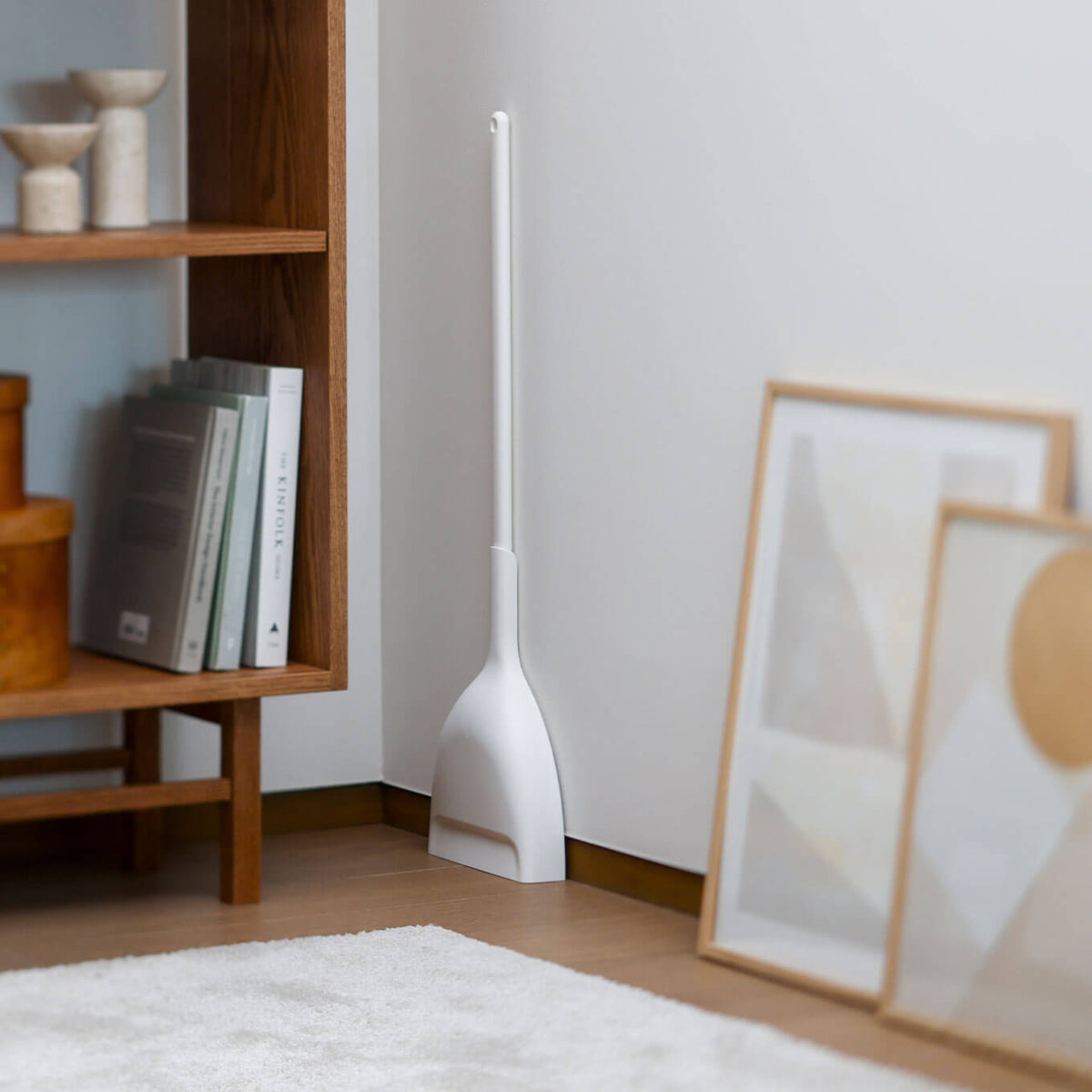 Marna Slim Self-Standing Broom and Dustpan