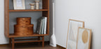 Marna Slim Self-Standing Broom and Dustpan