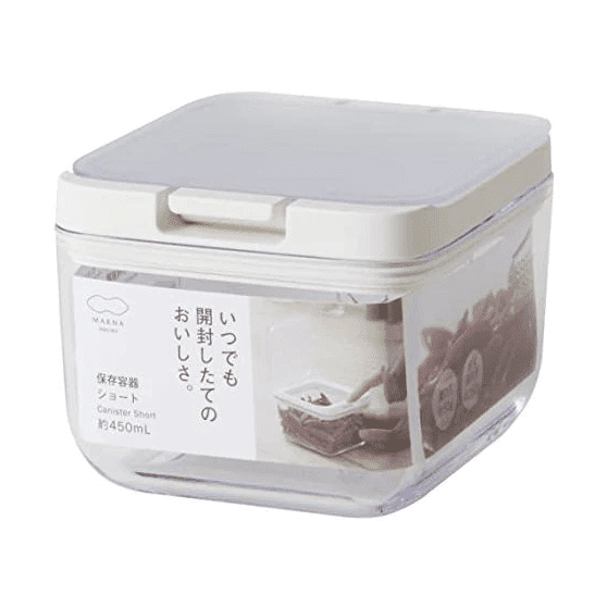 Marna Good Lock Canister Clear 4P Set
