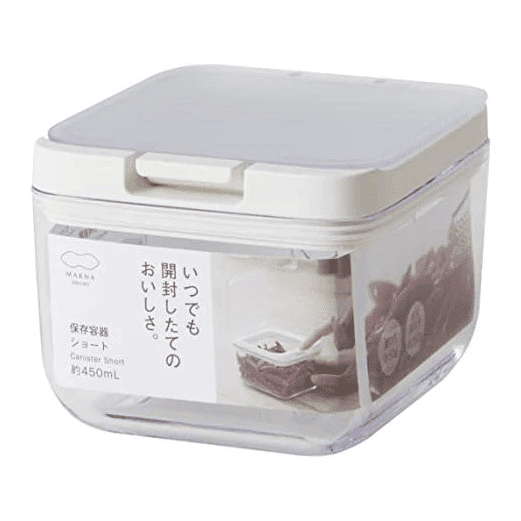 Marna Good Lock Canister Clear 4P Set