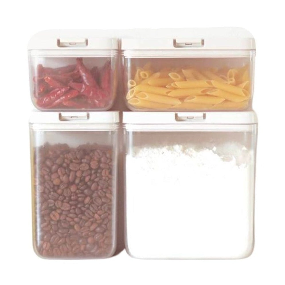Marna Good Lock Canister Clear 4P Set
