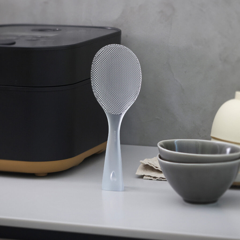 Marna Stand Up Rice Scoop Premium Clear