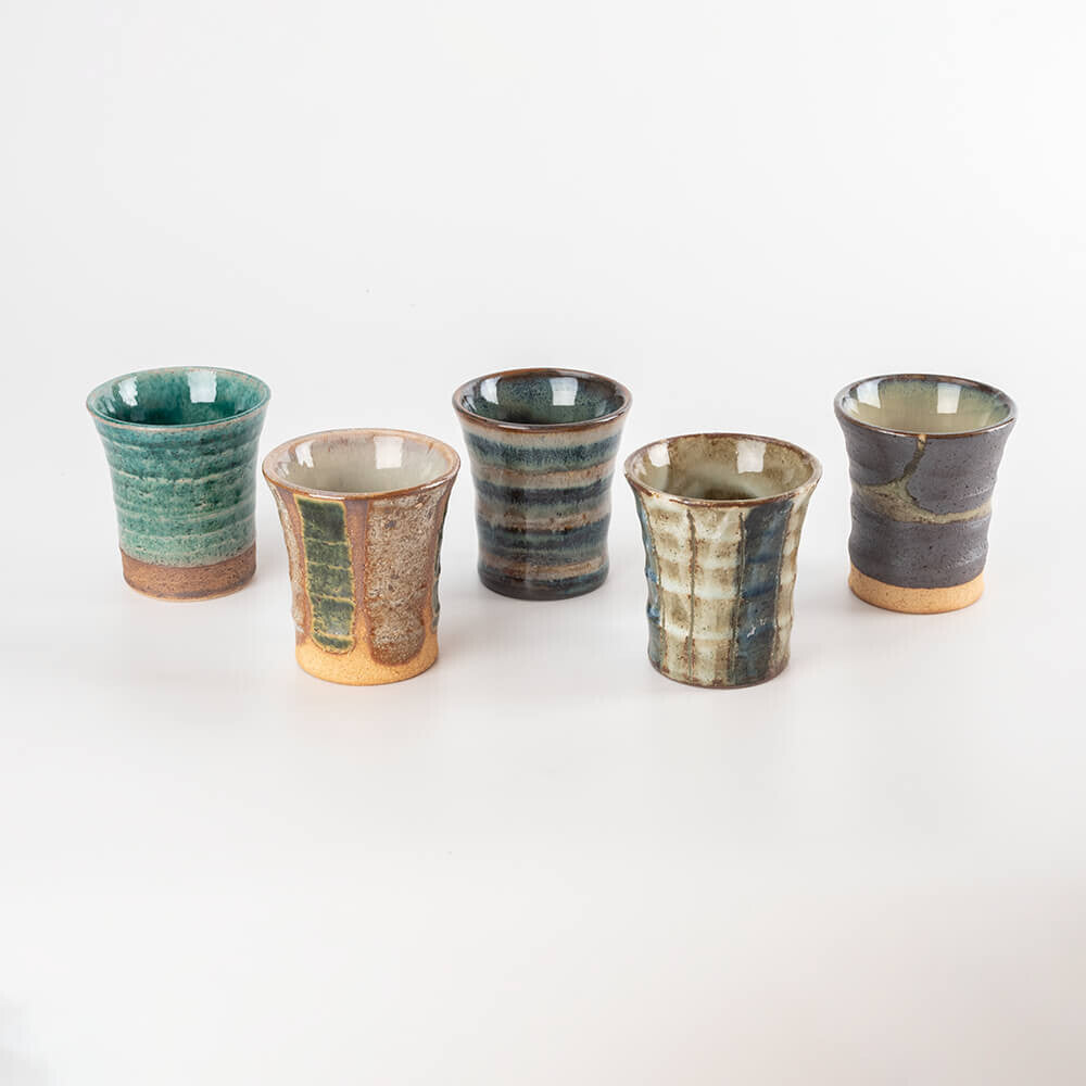 Maruki Kiln Sake Cup 5P Set