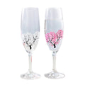 Marumo Takagi Colour Changing Sakura Champagne Glass 2P Set
