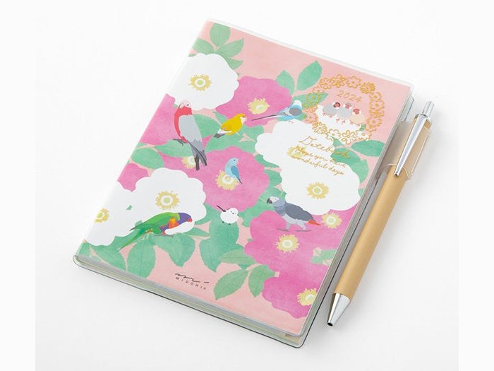Midori 2024 Pocket Diary (A6) - Bird