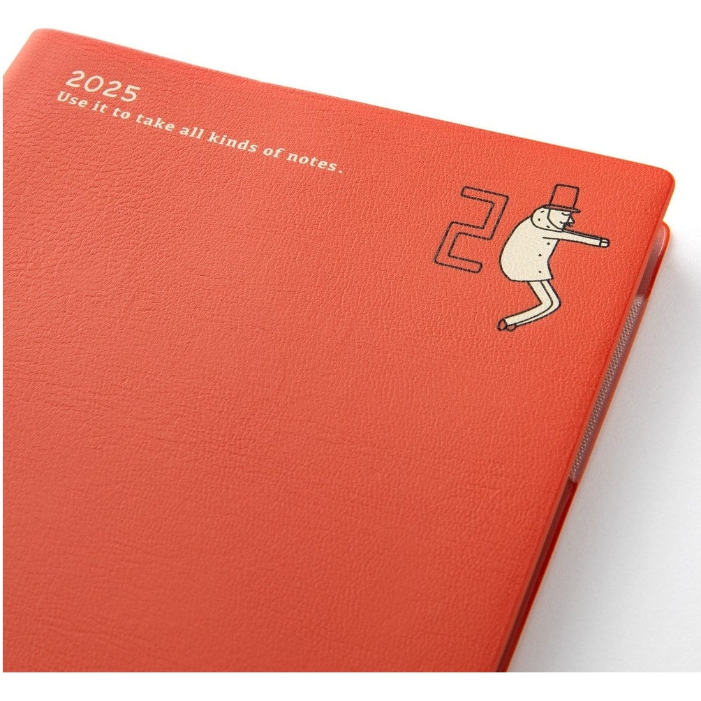 Midori 2025 Pocket Diary - A6 - Monthly Ojisan