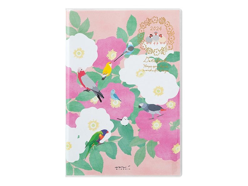 Midori 2024 Pocket Diary (B6) - Bird