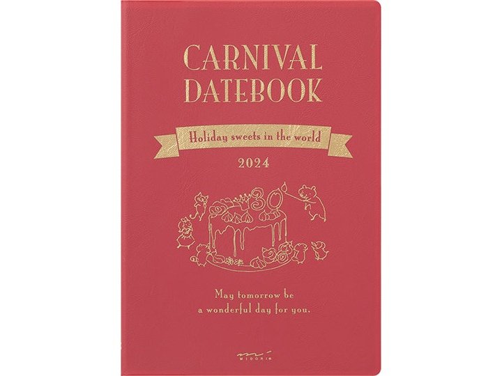 Midori 2024 Pocket Diary (B6) - Carnival