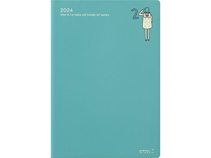 Midori 2024 Pocket Diary (B6) - Ojisan