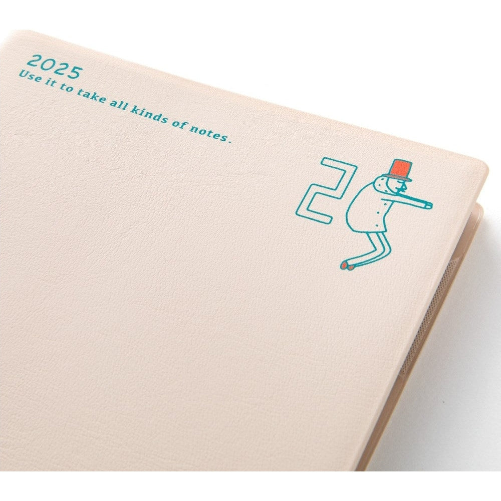 Midori 2025 Pocket Diary - B6 - Ojisan