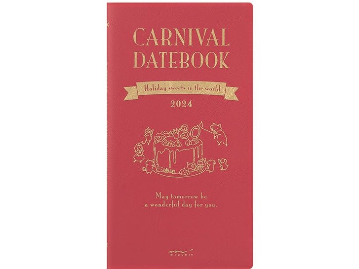 Midori 2024 Pocket Diary (Slim) - Carnival
