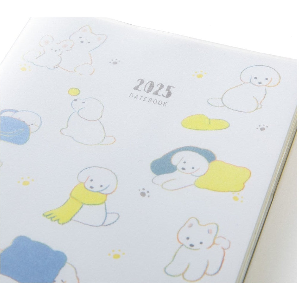 Midori 2025 Pocket Diary A6 - Dog