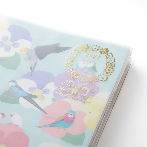 Midori 2025 Pocket Diary - B6 - Bird