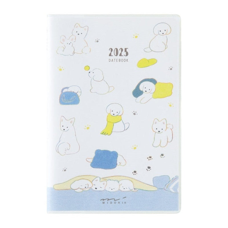 Midori 2025 Pocket Diary Mini - Dog