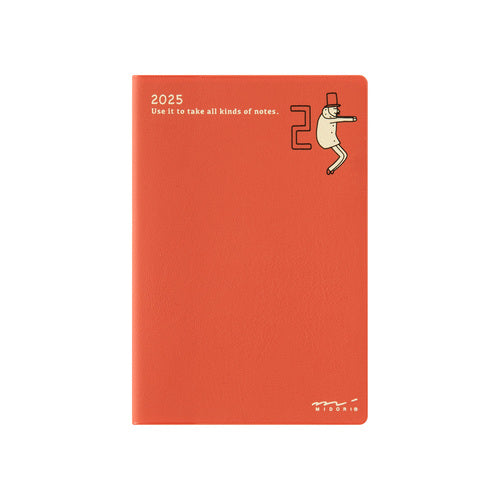 Midori 2025 Pocket Diary - Mini - Ojisan