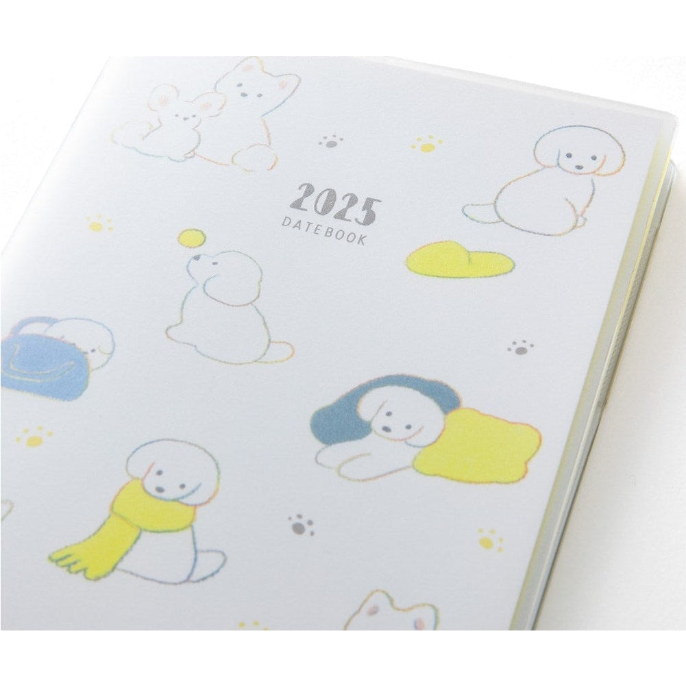 Midori 2025 Pocket Diary Slim - Dog