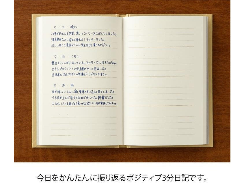 Midori 3-Minute Diary
