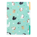 Midori 3-Pocket A4 File - Cats