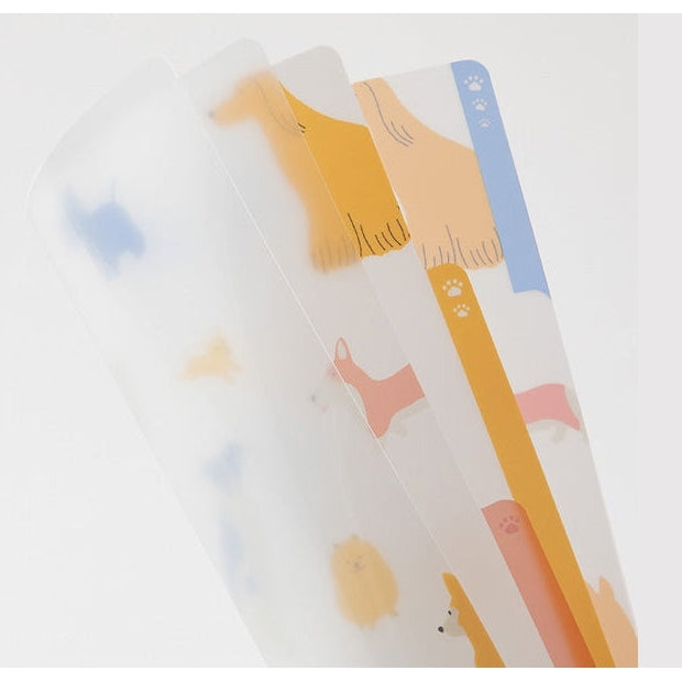 Midori 3-Pocket A4 File - Dogs