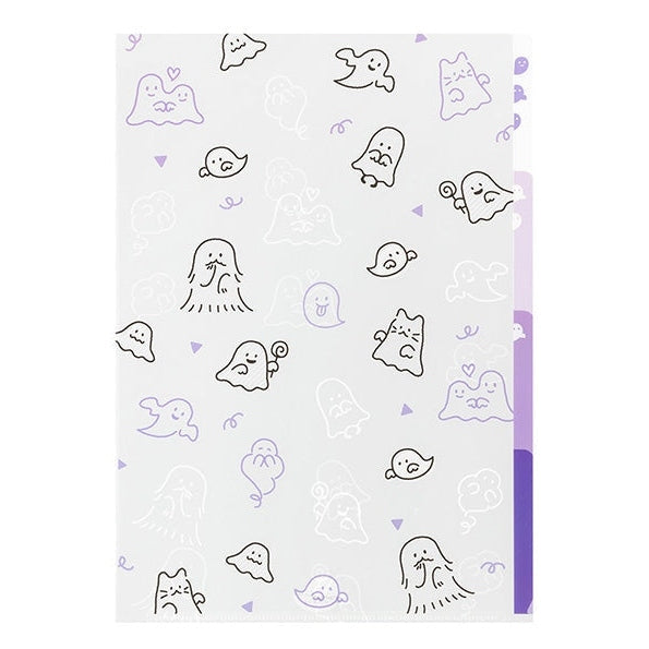 Midori 3-Pocket A4 File - Ghosts