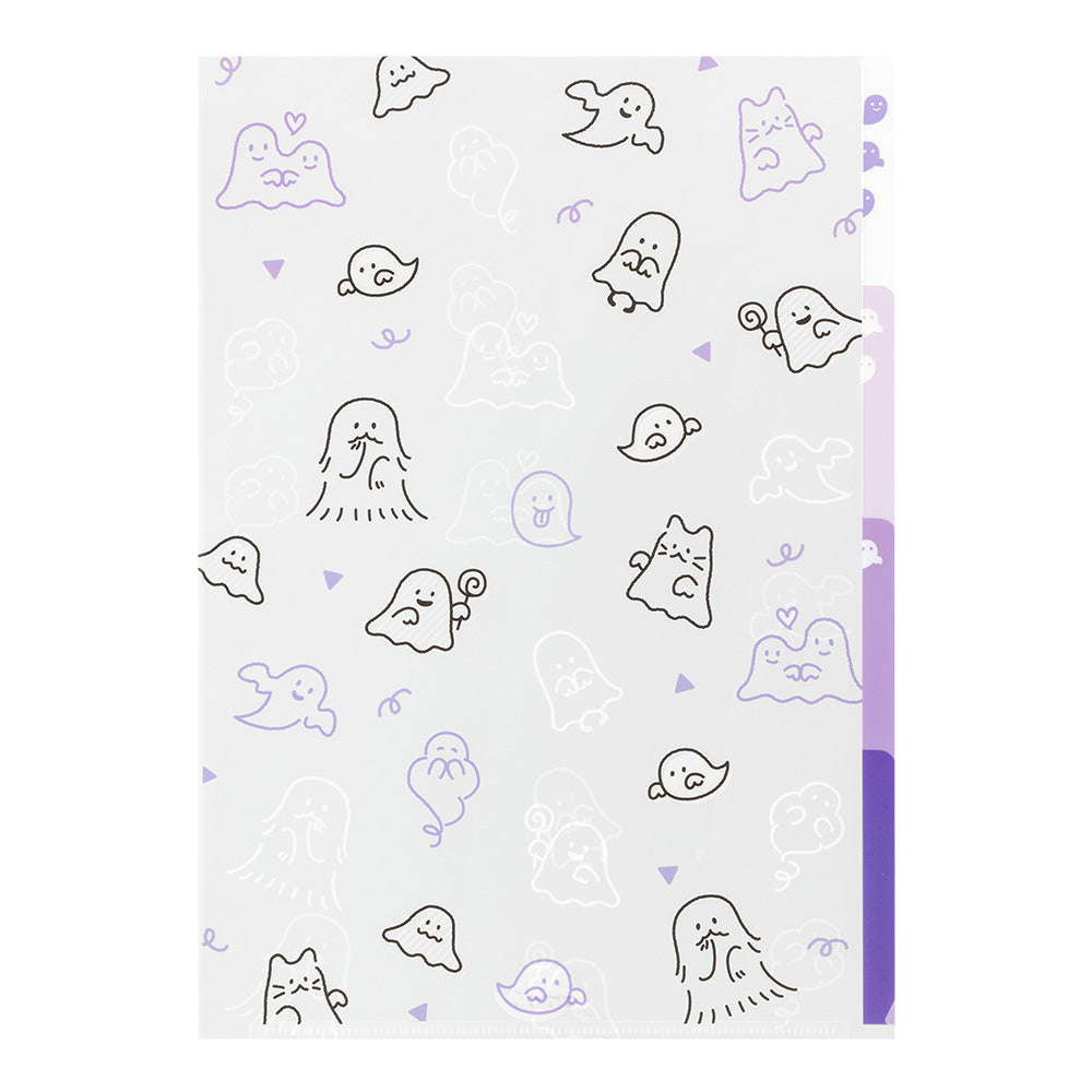 Midori 3-Pocket A4 File - Ghosts