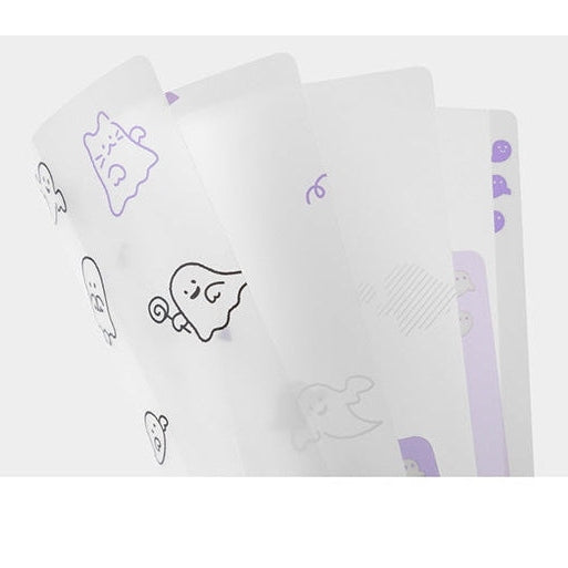 Midori 3-Pocket A4 File - Ghosts