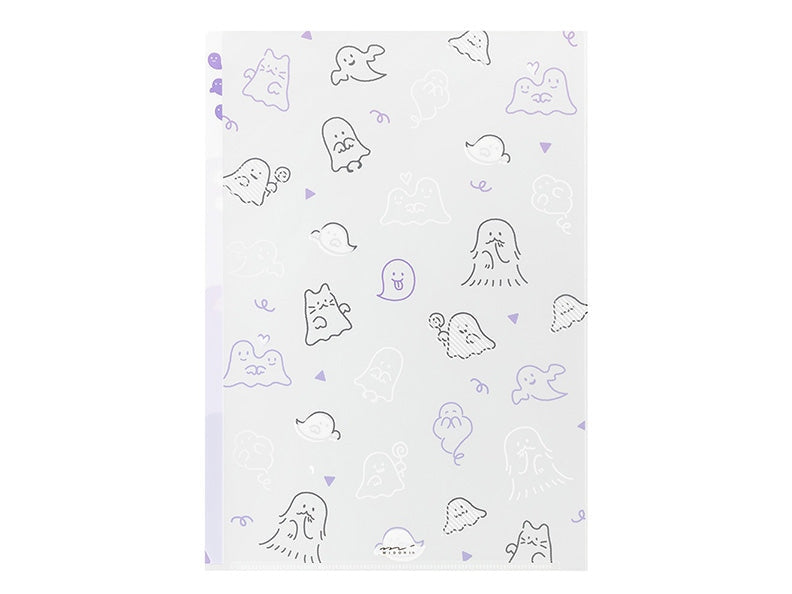 Midori 3-Pocket A4 File - Ghosts