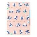 Midori 3-Pocket A4 File - Panda