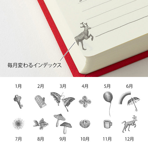 Midori 5 Years Diary Gate