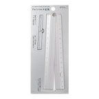 Midori Aluminium Multi Ruler 30cm - Silver