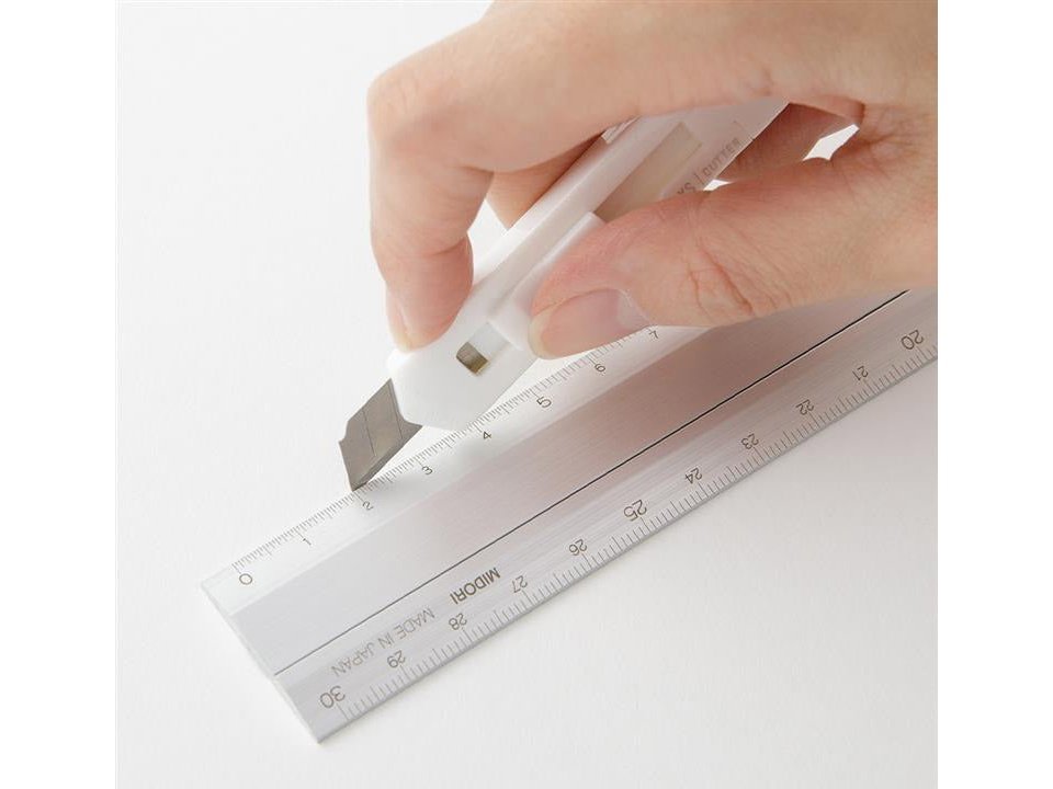 Midori Clip Ruler - Decorative Pattern